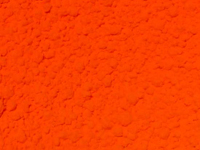 Orange Luminescent, Ultraviolet Fluorescing Polymer Microspheres 1 - 5micron in diameter.